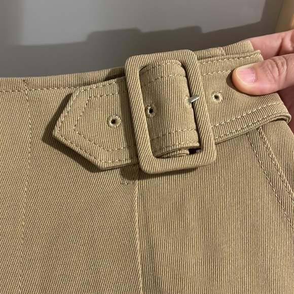 club monaco self buckle pant camel - Picture 5 of 7